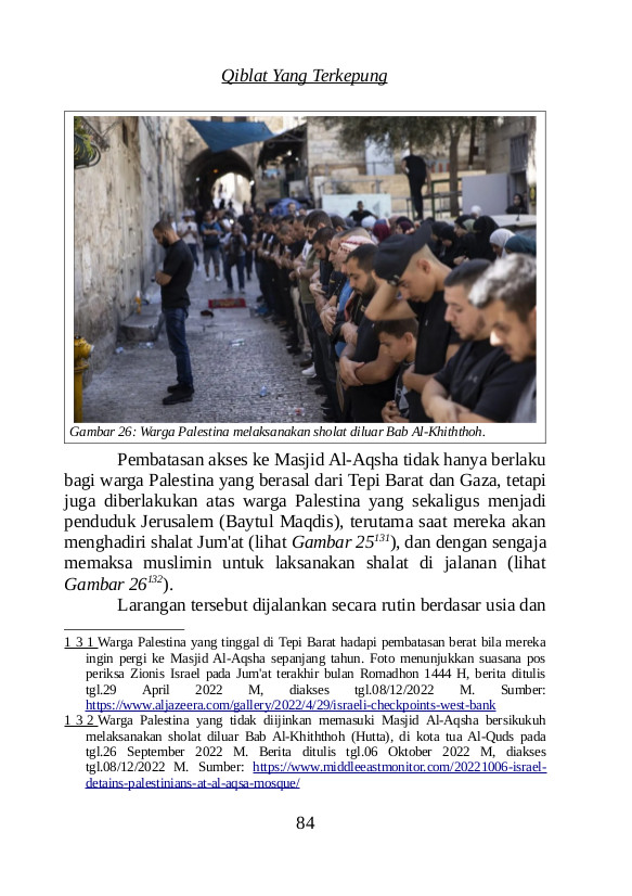 Buku "Qiblat Yang Terkepung"